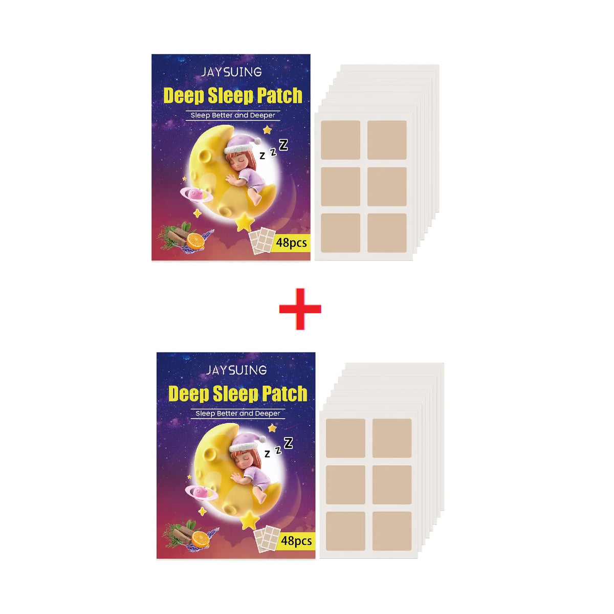 Sleep Patches Insomnia Treatment Relieve Headache Decompression Neurasthenia Soothing Plasters Body Relaxing Help Sleeping Patch