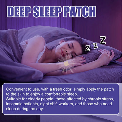 Sleep Patches Insomnia Treatment Relieve Headache Decompression Neurasthenia Soothing Plasters Body Relaxing Help Sleeping Patch